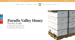 Desktop Screenshot of paradisvalleyhoney.com