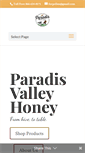 Mobile Screenshot of paradisvalleyhoney.com