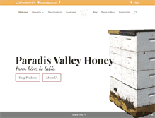 Tablet Screenshot of paradisvalleyhoney.com